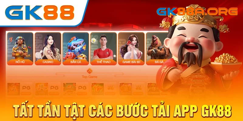 Hướng dẫn cài đặt App Casino GK88 dành cho Android